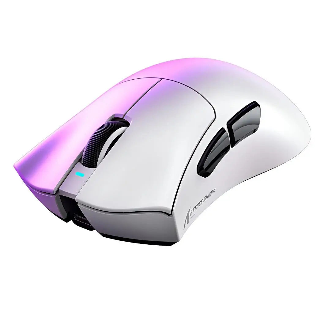 Ultra-Light ATTACK SHARK V3 Gaming Mouse Tri-Mode BT 2.4G Wired 25000DPI 1000Hz Polling Rate Omron Microswitches
