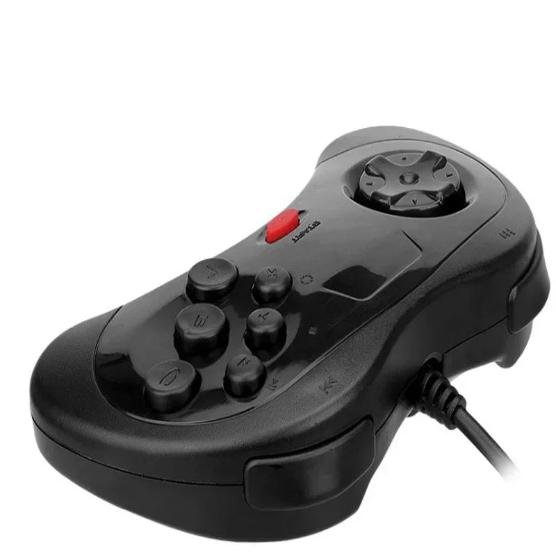 6 Buttons USB Classic Wired Game Gamepad for Segas Saturn Gamepad JoyPad for SEGAs Saturn System Joystick for PC for Mac