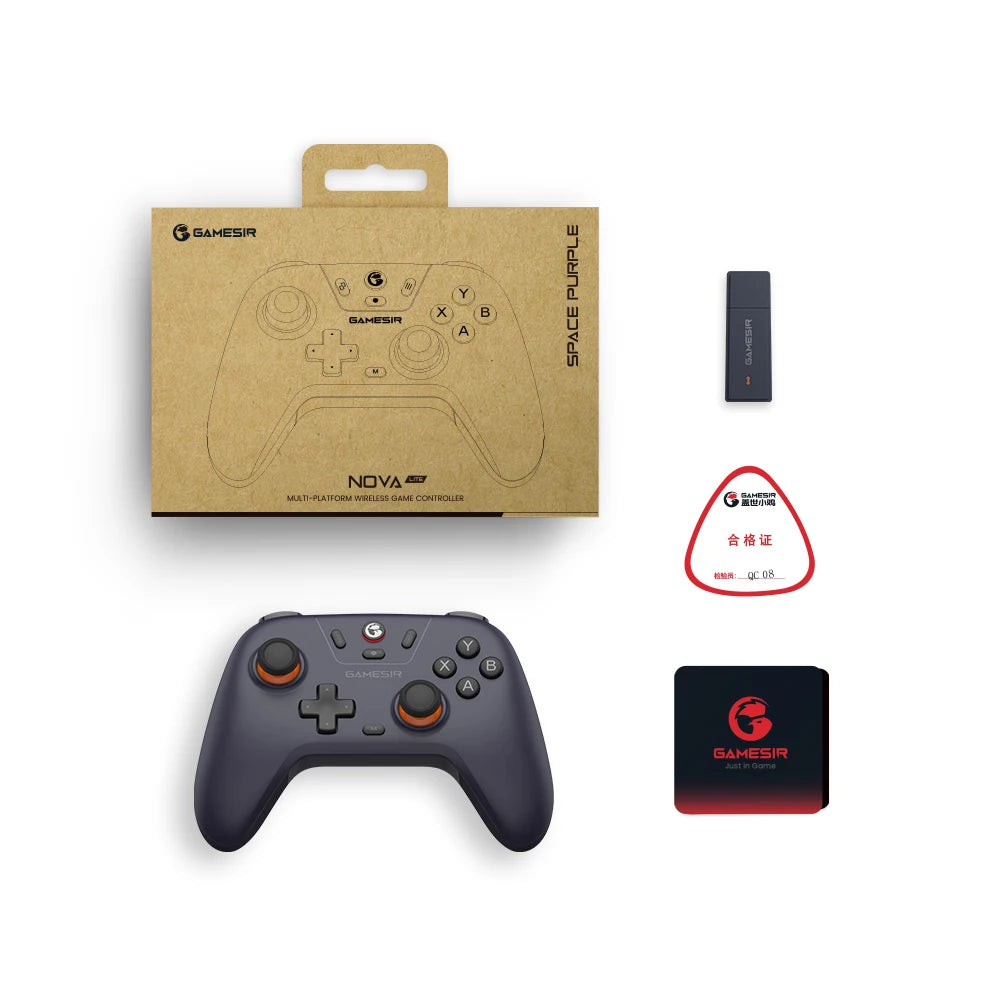 GameSir Nova Lite Switch Controller Gaming Gamepad with Hall Effect for Nintendo Switch iPhone Android Cellphone PC