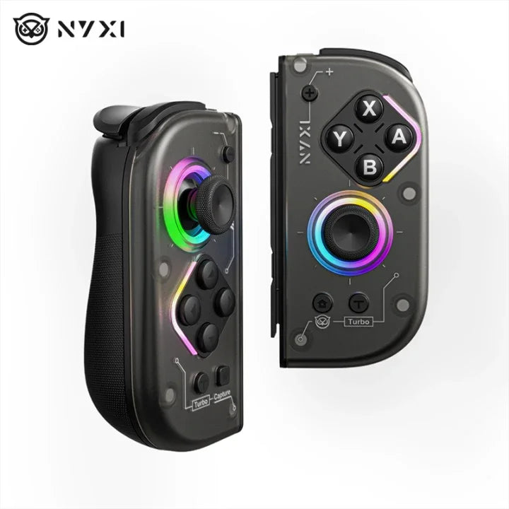 NYXI Hyperion 2 Wireless Game Controller Dual Hall Joystick 6-Axis Gyro RGB Turbo Programmable for Switch/OLED/PC/iOS/Android