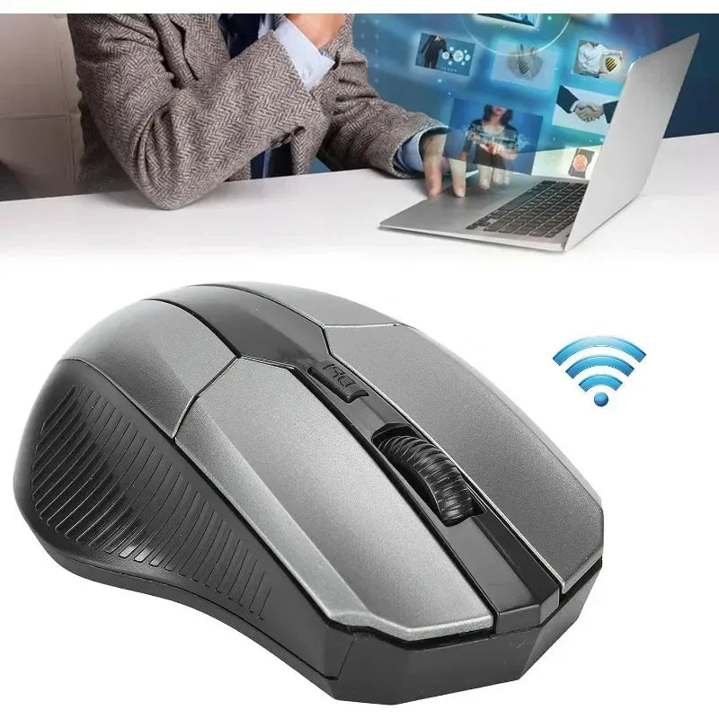 2.4Ghz 1200DPI Wireless Mouse Adjustable Optical Gaming Mouse Wireless Home Office Game Mice for PC Computer Laptop