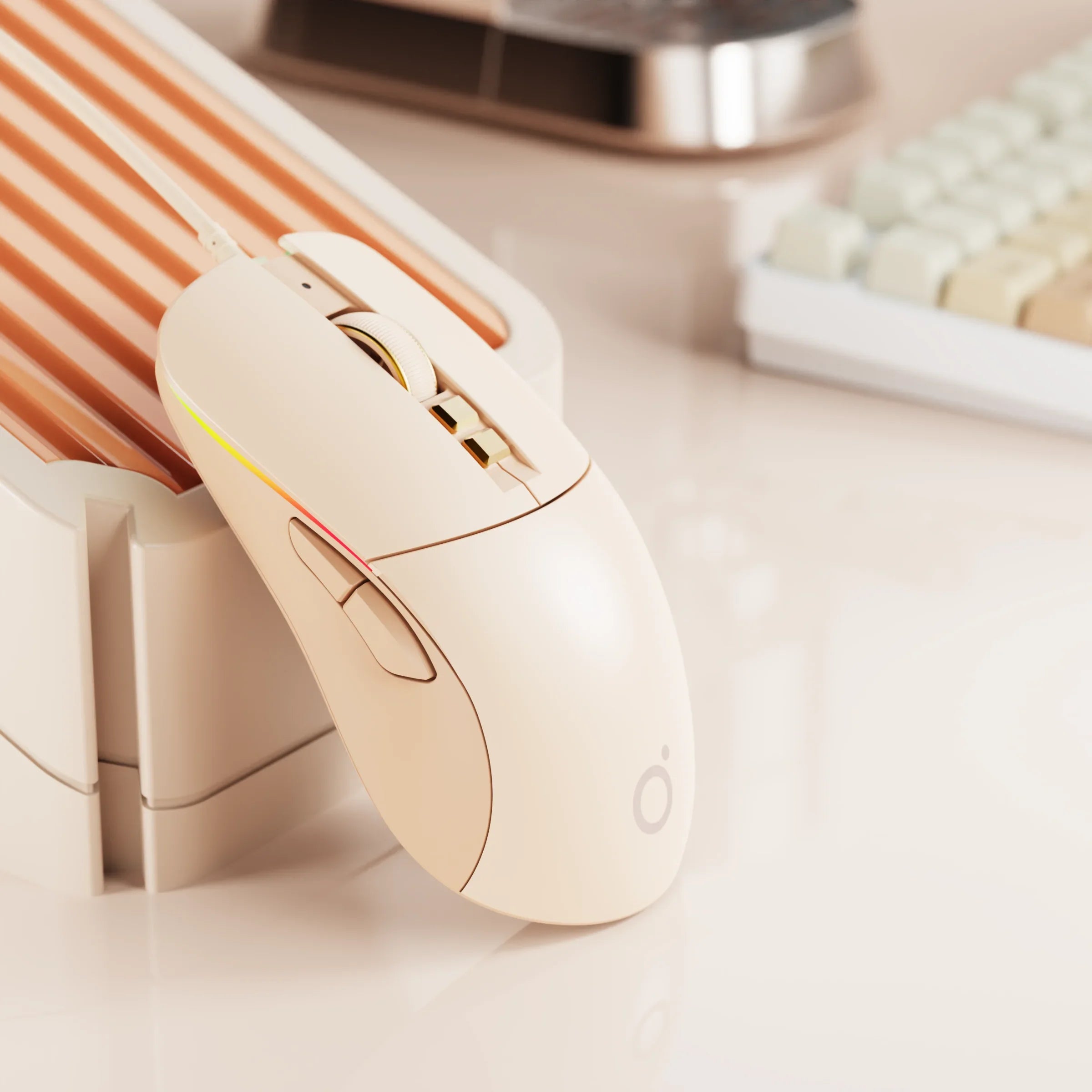 EWEADN G309 Wireless Gaming Mouse 2.4G&Bluetooth Ergonomic Silent Mouse 4000 DPI Lightweight Business Office Mute Gaming Mouse