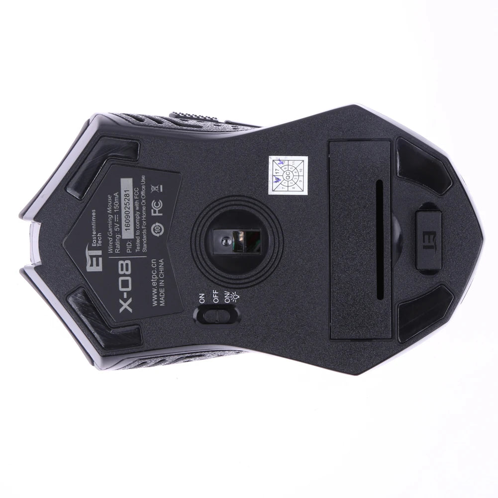 2.4GHz Wireless Mouse Optical Mice with USB Receiver 800-2400 DPI Ergonomic Mice 7 Buttons Optical Mouse for Laptop PC Computer