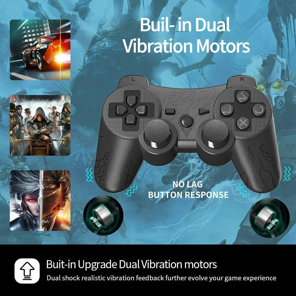 Wireless Bluetooth Gamepad Controller fo PS4 Console(With Logo No Box)