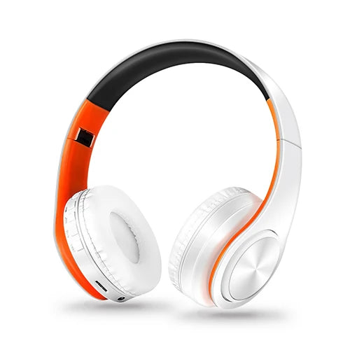 Wireless Bluetooth Headphones Stereo Foldable Sport Earphone with Microphone Handfree for MP3 Player