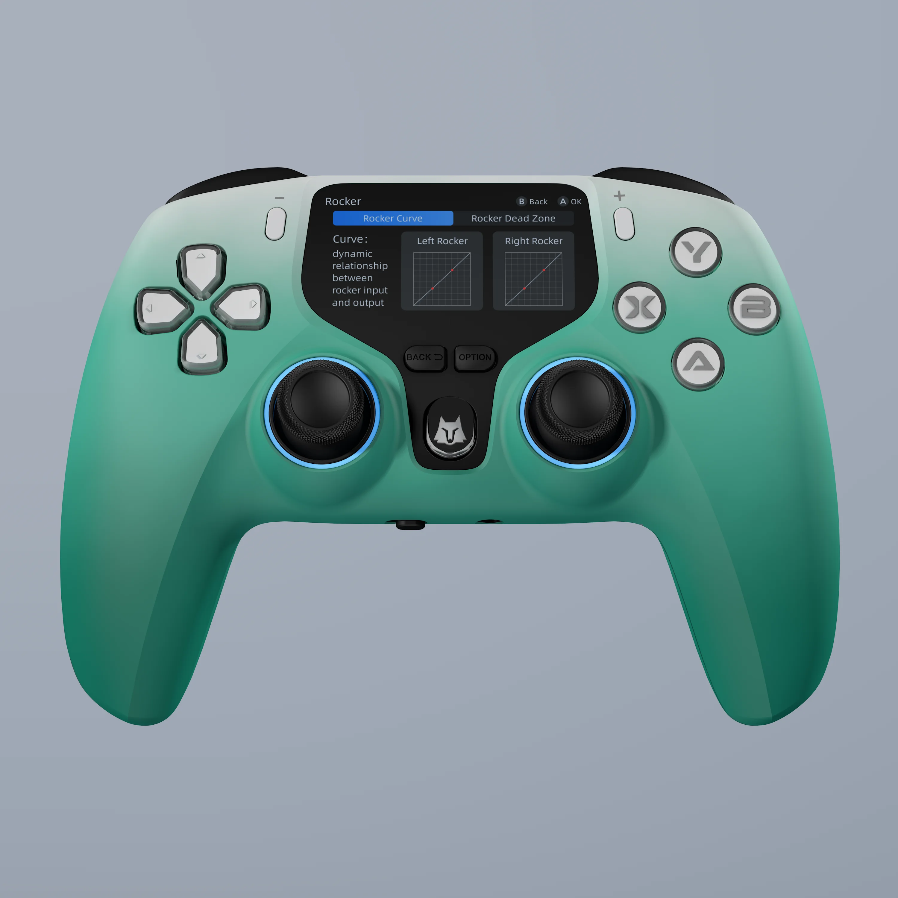 Hall Gaming Controller for PC/PS3/Switch/Android/iOS with Display, Hall Sticks/Triggers, Back Buttons, 5 Vib Levels, Full Calibr