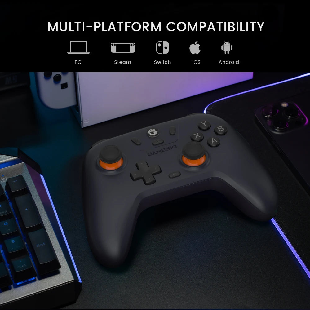 GameSir Nova Lite Switch Controller Gaming Gamepad with Hall Effect for Nintendo Switch iPhone Android Cellphone PC