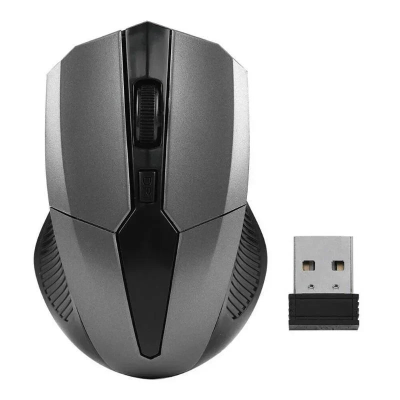 2.4Ghz 1200DPI Wireless Mouse Adjustable Optical Gaming Mouse Wireless Home Office Game Mice for PC Computer Laptop