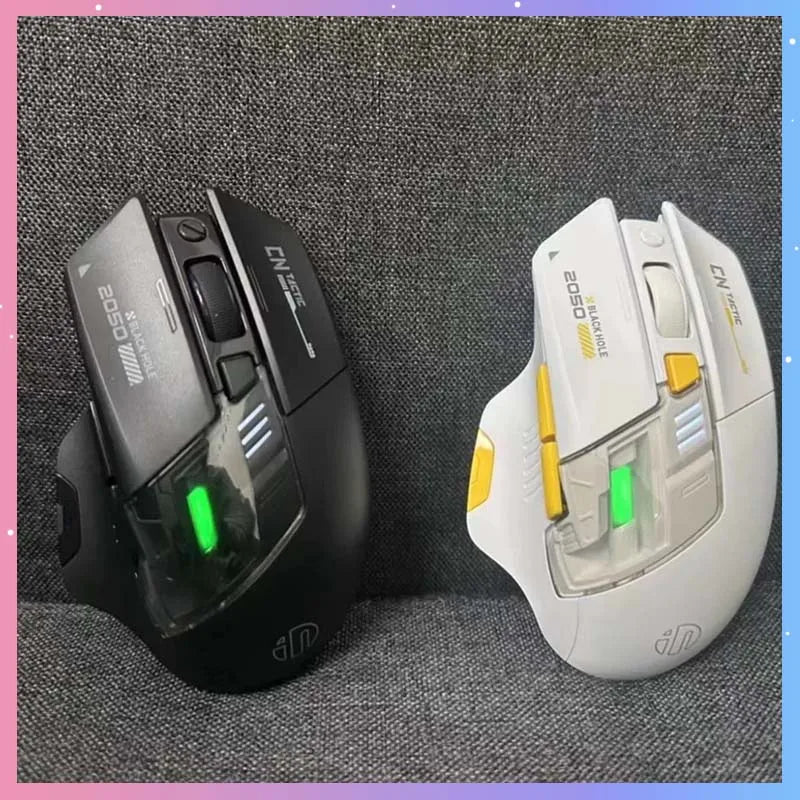 A9 Explorer Gaming Mouse Tri-Mode 2.4G+BT+Wired 12800DPI 1000HZ Ergonomics Bluetooth E-Sports Office Mouse For PC Laptop Gift
