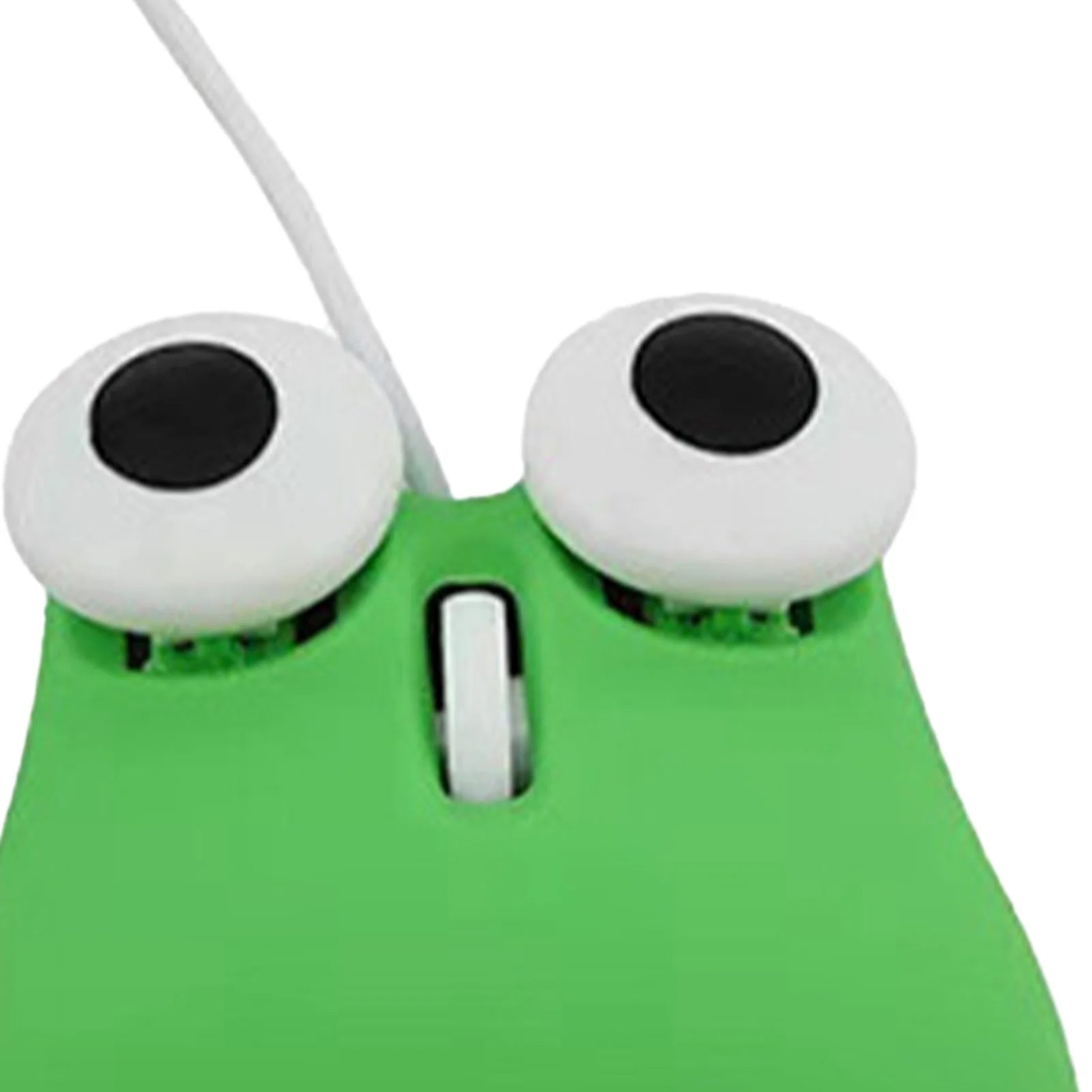 USB Wired Cute Mouse for Kids Ergonomic Design Animal Green Frog Shape Corded Computer Mouse for Laptop PC Wired Cute Mouse