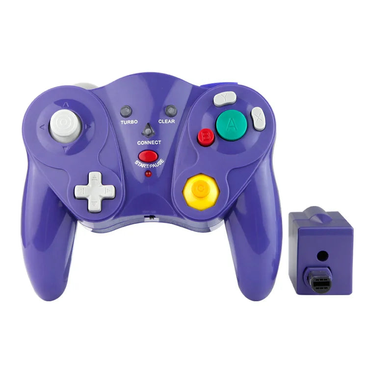 2.4G Wireless Gamepad For Nintendo Game Host NGC, Wireless Joypad Controller Game Control For Gamecube Will/Wii U Host