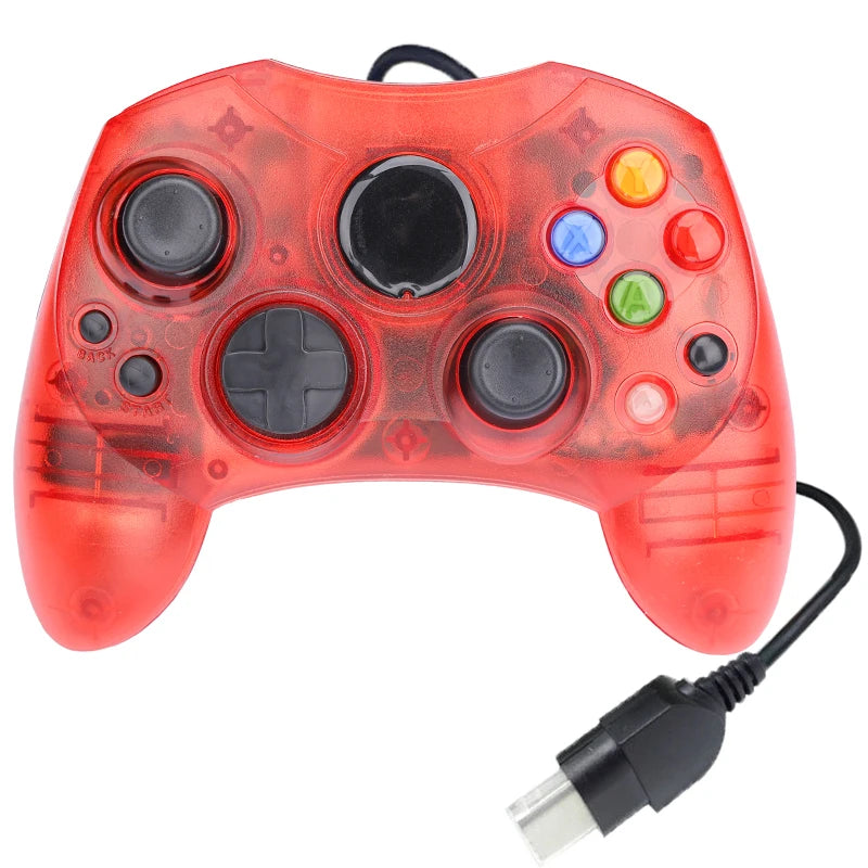 Transparent Wired Gaming Joystick Gamepad for Xbox Old Generation Game Controller Wired Joypad Gamepad Gaming Accessories