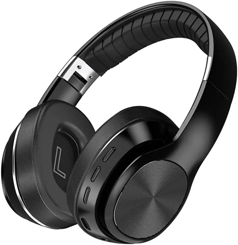 HiFi Foldable Wireless Bluetooth Headphon 5.0 for Pc Support TF Card/FM Radio Stereo Headset with Microphone Deep Bass