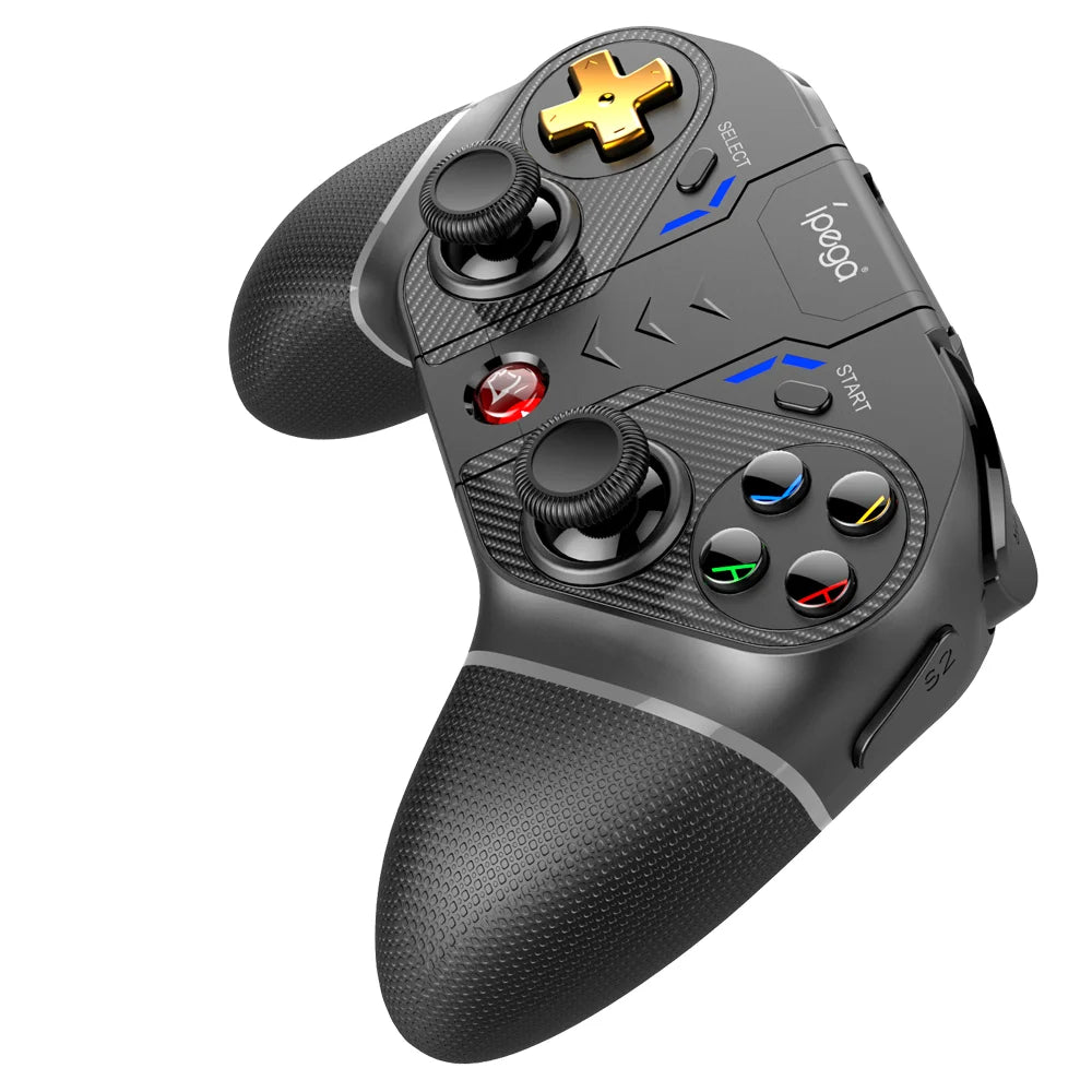 Ipega Universal Wireless Gaming Controller for Multi-game Platform with Vibration &Programmable keys,Android, iOS, PCPG-9218