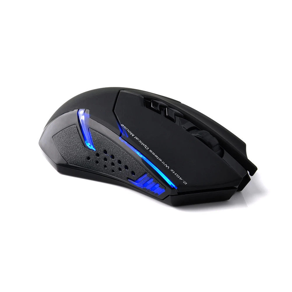 2.4GHz Wireless Mouse Optical Mice with USB Receiver 800-2400 DPI Ergonomic Mice 7 Buttons Optical Mouse for Laptop PC Computer