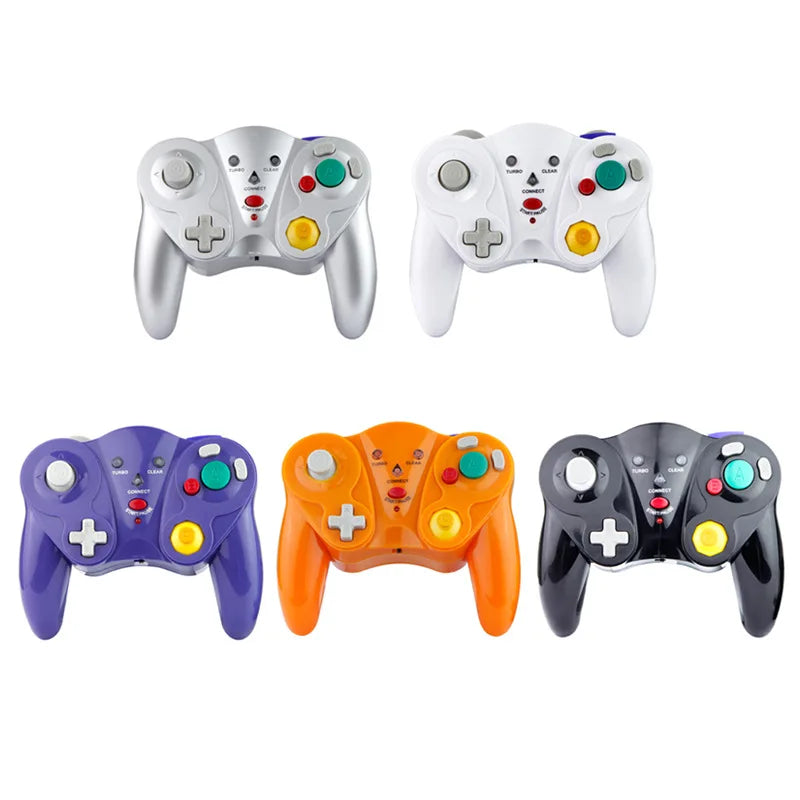 2.4G Wireless Gamepad For Nintendo Game Host NGC, Wireless Joypad Controller Game Control For Gamecube Will/Wii U Host