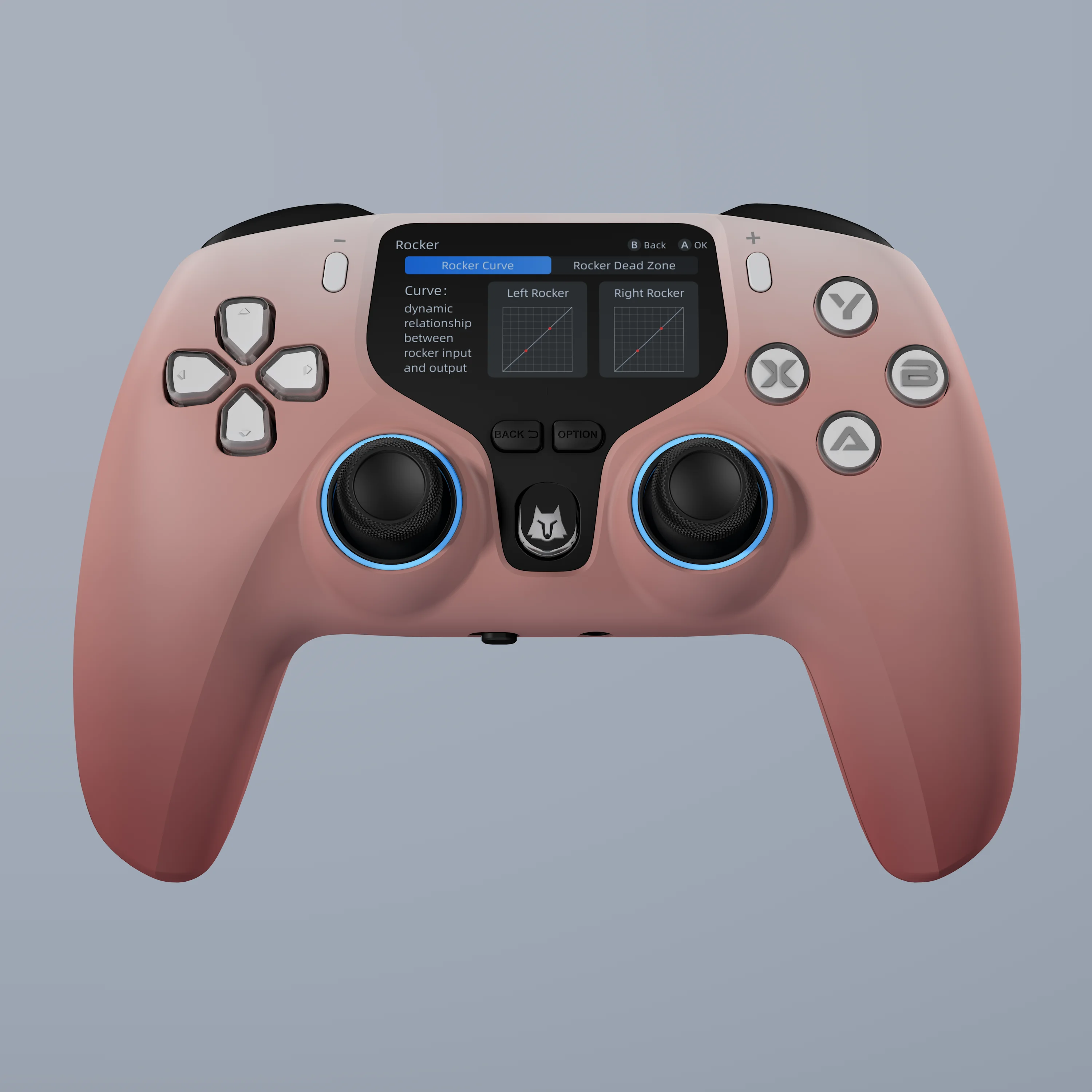 Hall Gaming Controller for PC/PS3/Switch/Android/iOS with Display, Hall Sticks/Triggers, Back Buttons, 5 Vib Levels, Full Calibr