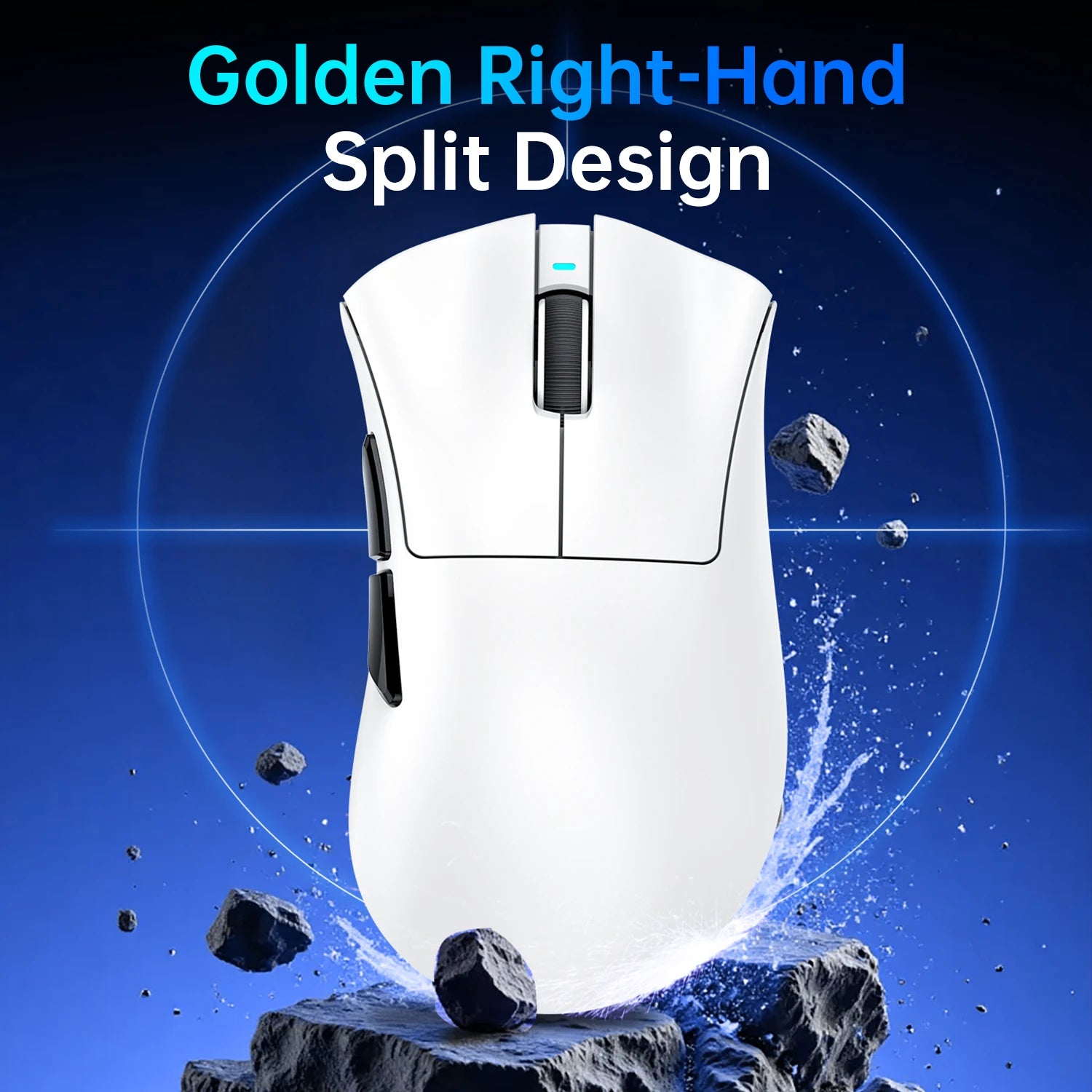 Ultra-Light ATTACK SHARK V3 Gaming Mouse Tri-Mode BT 2.4G Wired 25000DPI 1000Hz Polling Rate Omron Microswitches